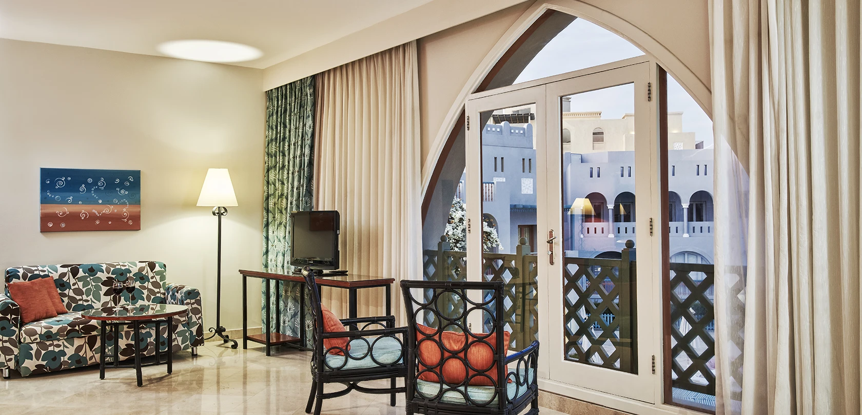 Ambassador Suite at Fanadir El Gouna, Red Sea, Egypt, showcasing luxurious accommodations.