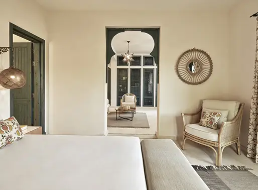 Ali Pasha Room with Modern furniture and nude colored scheme