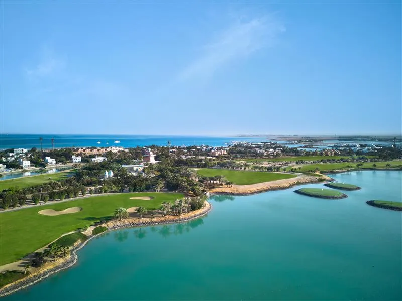 El Gouna Marina aerial view
